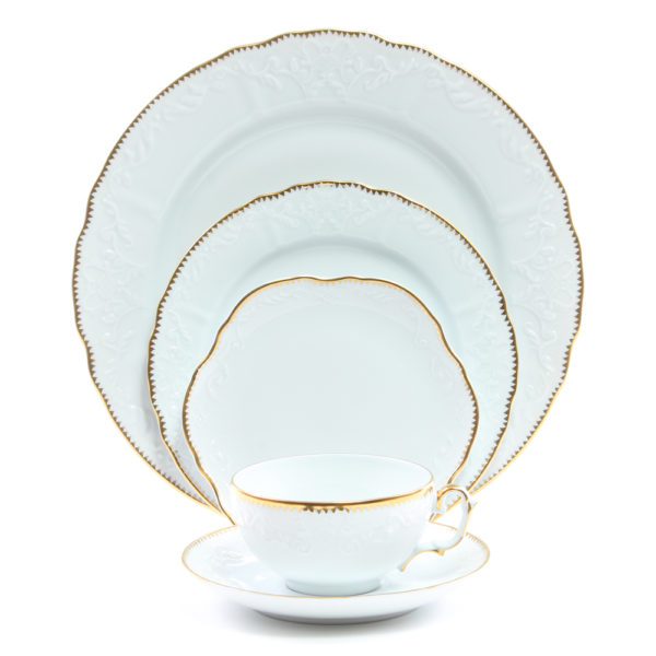 Simply Anna Gold 5 Piece Place Setting