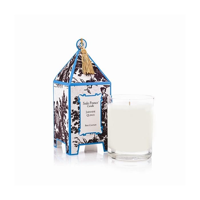 JAPANESE QUINCE TOILE CANDLE