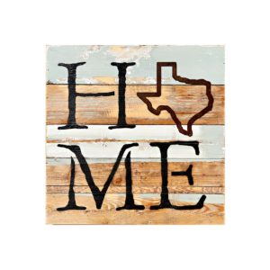 14X14 TEXAS HOME SIGN
