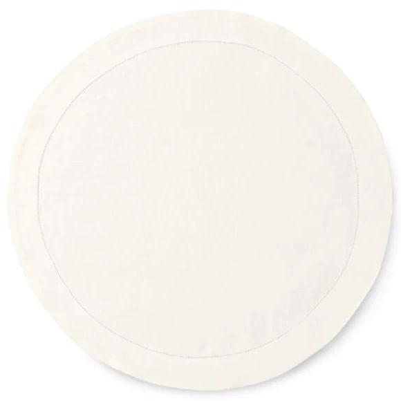Sferra Classico Round Placemat - Ecru