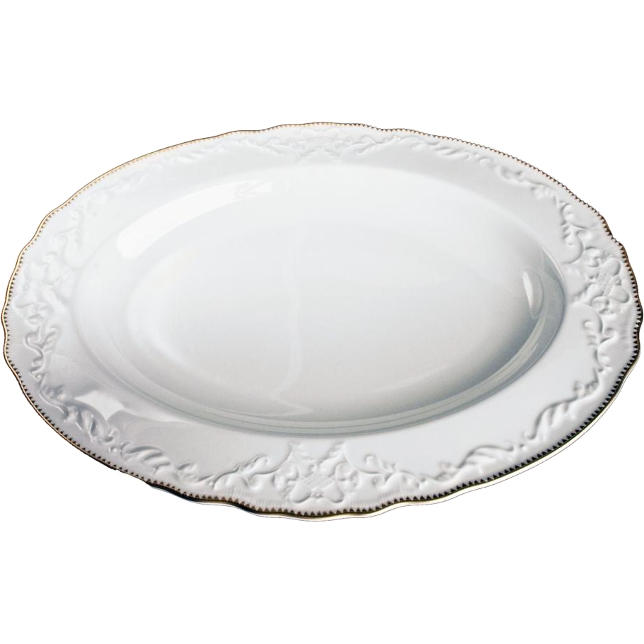 Simply Anna Gold Oval Platter