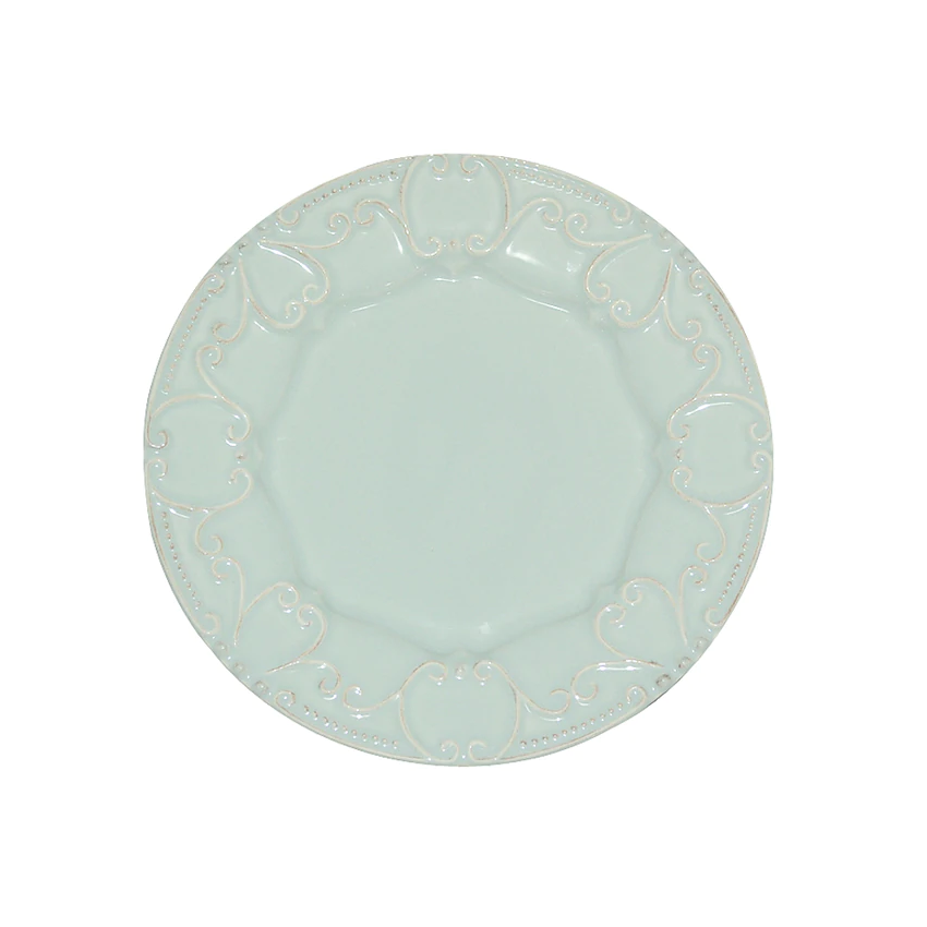 Skyros Isabella Salad Plate - Ice Blue