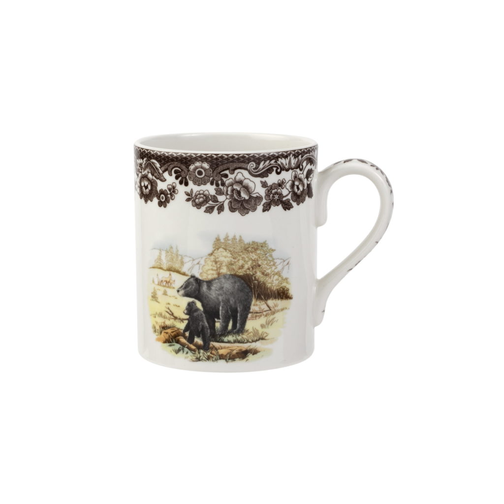 Spode Woodland Mug - Black Bear