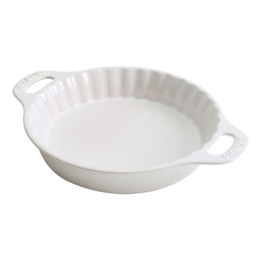 Staub Ceramic 9-inch Pie Dish - White