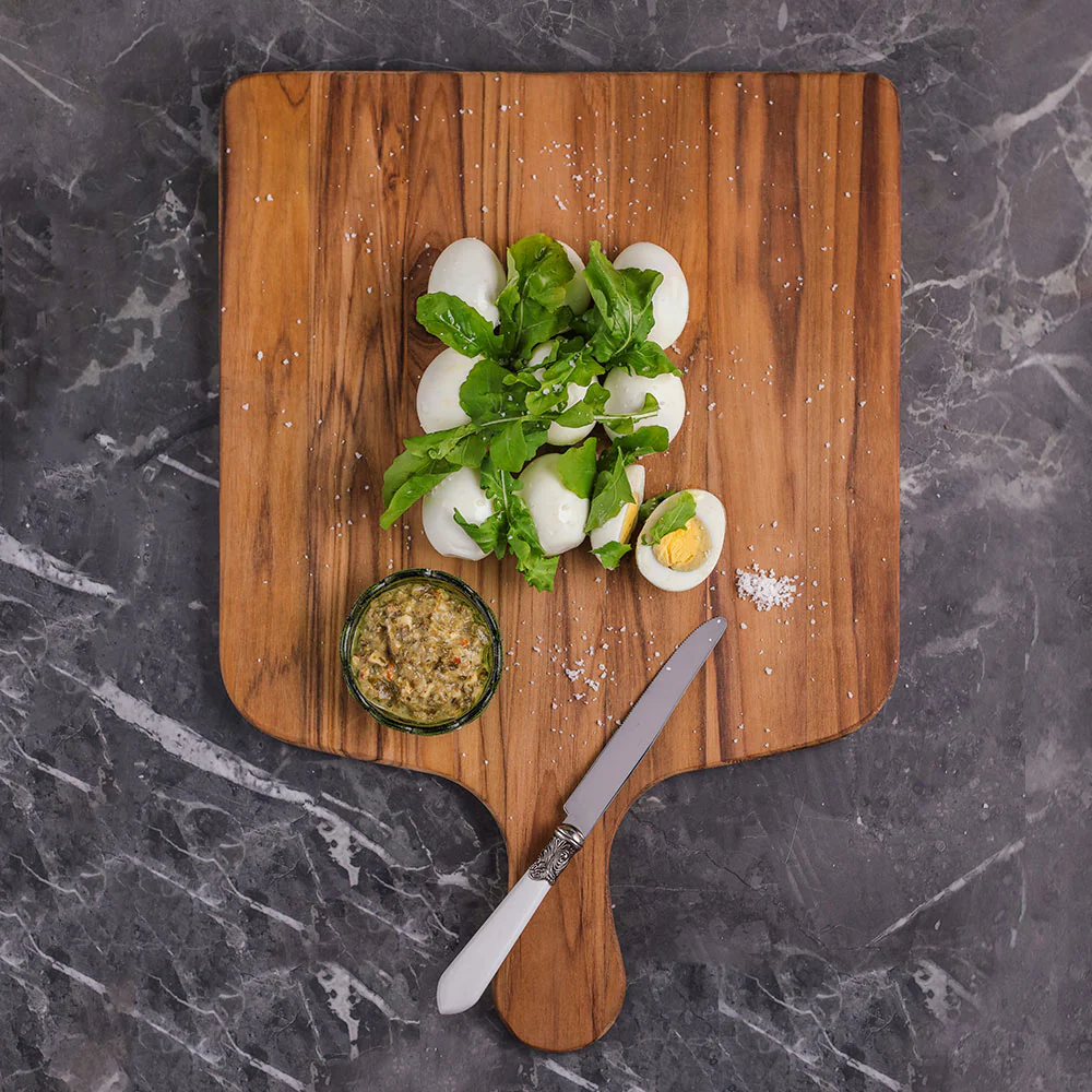 TeakHaus Marine Paddle Cutting & Serving Board2