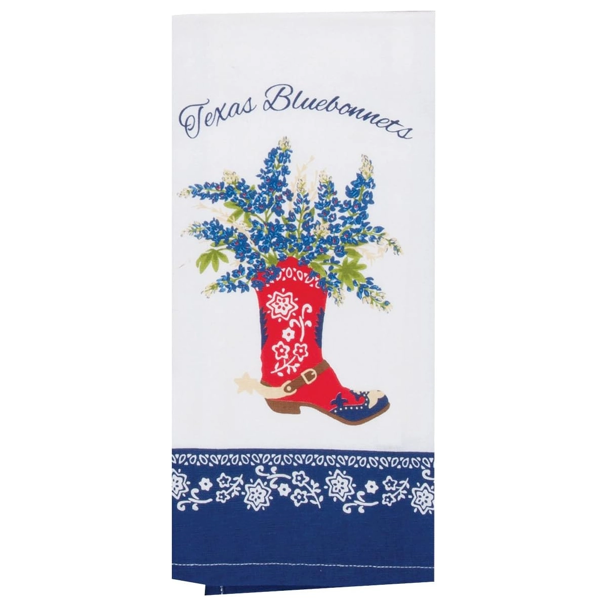 Texas Bluebonnets Tea Towel