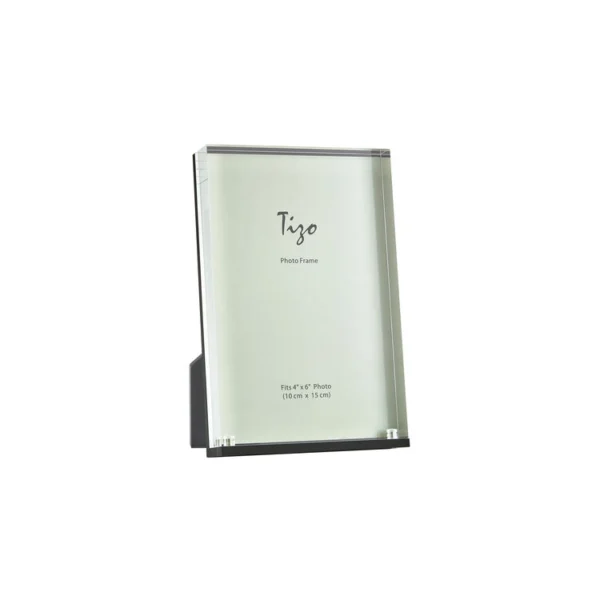 Tizo Black Acrylic 4x6 Frame
