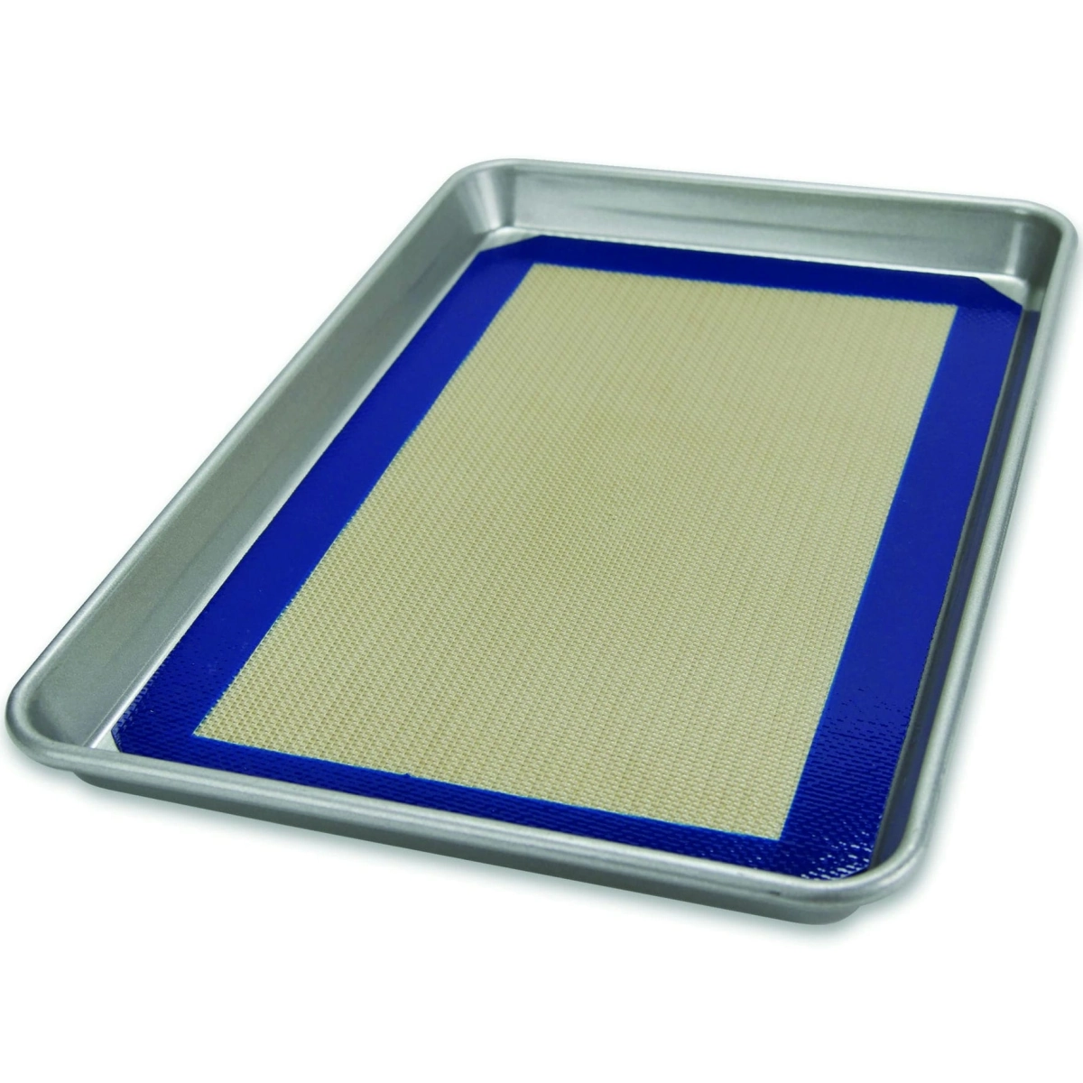 USA Pan Half Sheet Pan with Silicone Baking Mat