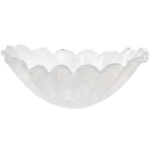 Vietri Onda Glass Large Centerpiece