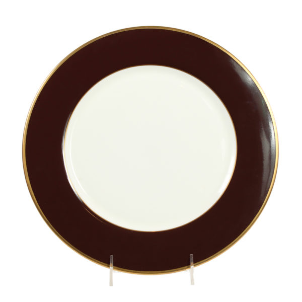 BROWN CHARGER WHITE/GOLD