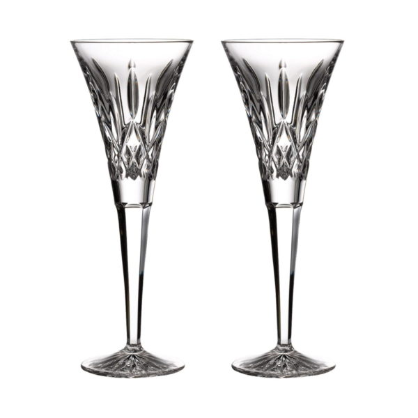 Waterford Lismore Toasting Flute Pair