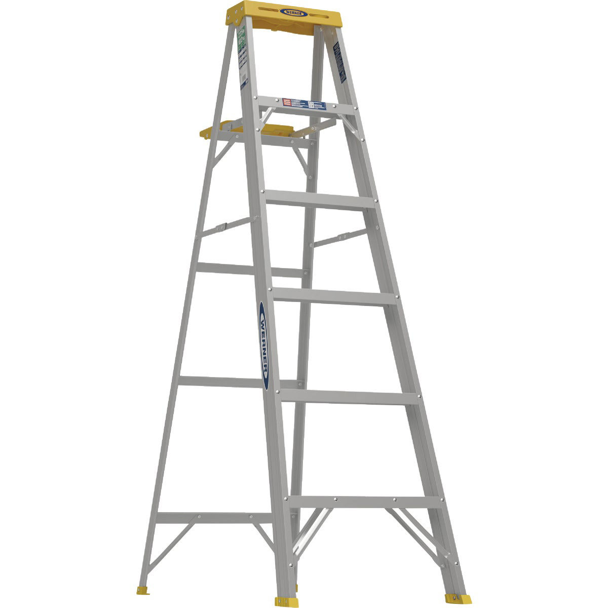 Werner 6 Ft Aluminum Type II Step Ladder