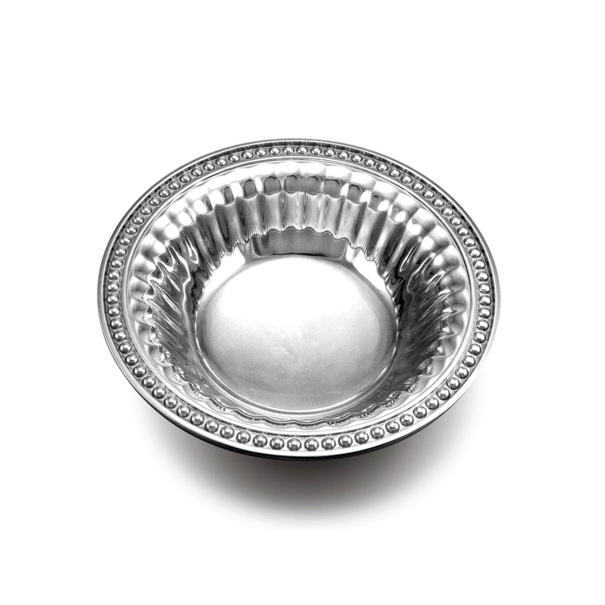 Wilton Armetale Flutes & Pearls Snack Bowl