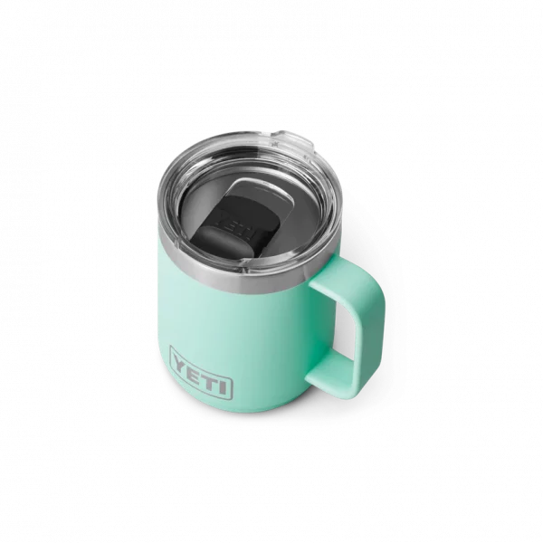 Yeti Rambler 10oz Stackable Mug With Magslider - Seafoam