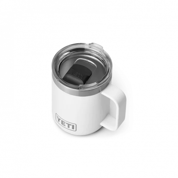 Yeti Rambler 10oz Stackable Mug With Magslider - White