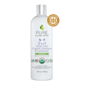 Lavender & Mint 2-In-1 Grain Free Organic Shampoo & Conditioner 16oz