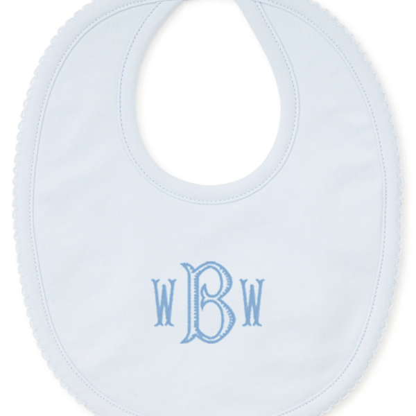 Kissy Kissy Basic Bib - Blue