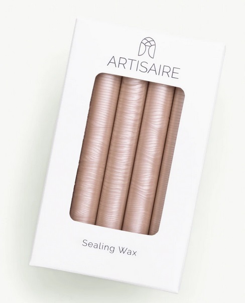 Champagne Pink Sealing Wax Sticks - Set of 5
