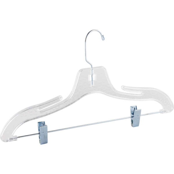 Homz Crystal Cut Suit Hangers with Clips