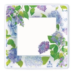 Hydrangeas & Porcelain Salad Plate