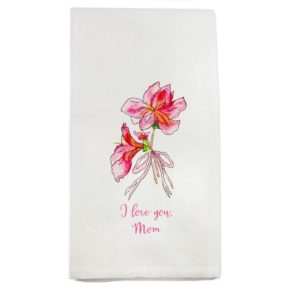 Azalea I Love You Mom Towel