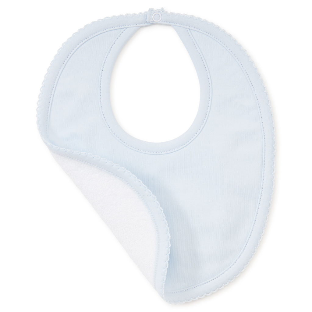 Kissy Kissy Basic Bib - Blue