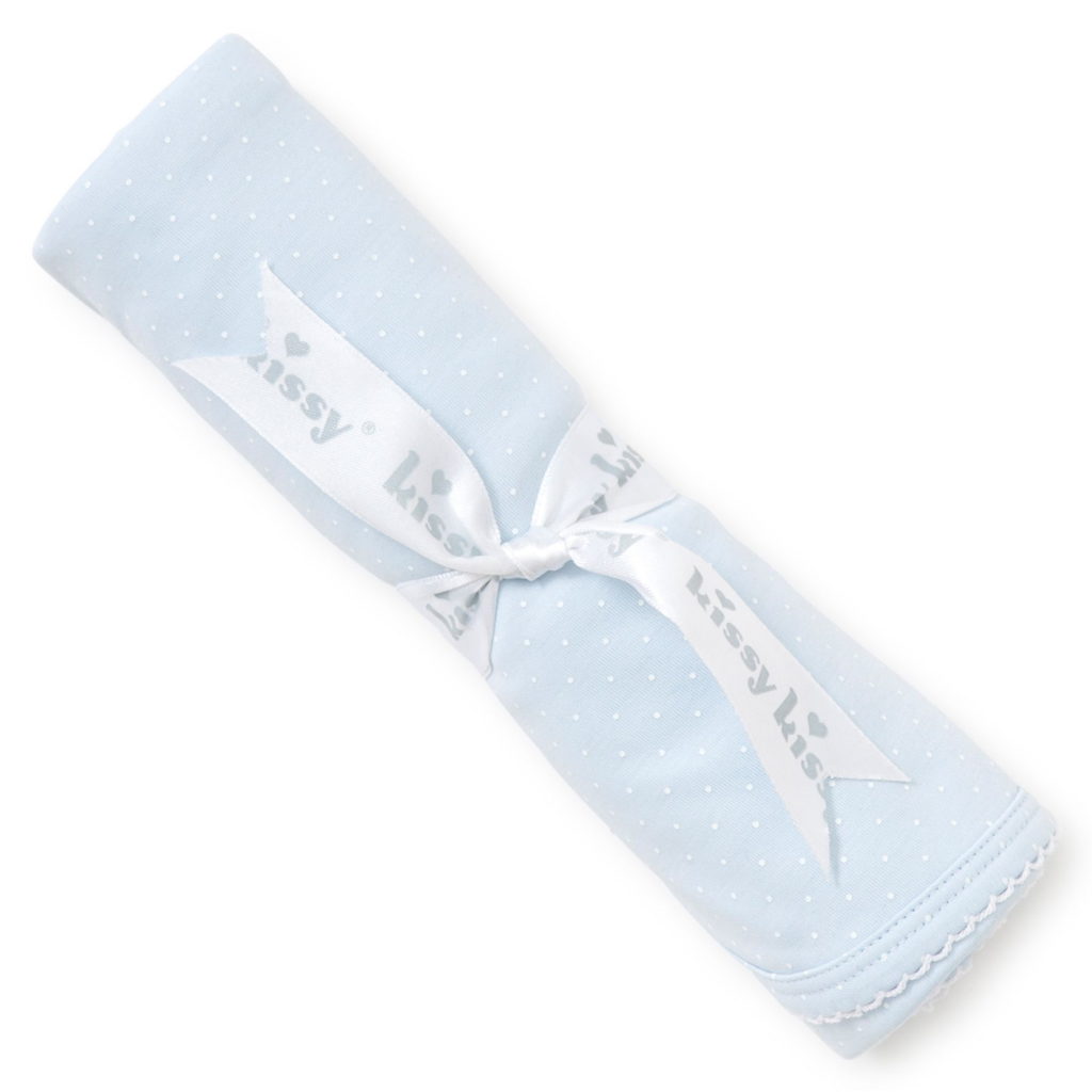 Kissy Kissy CLB Punto Ingles Blanket with Hand Smocking, Pink