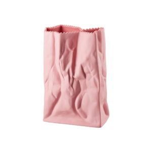Paper Bag Vase - Rose