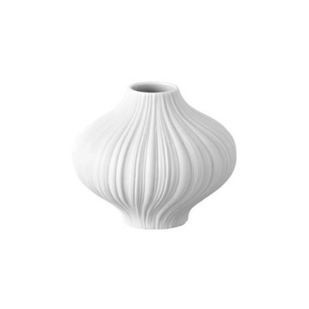 Rosenthal Plissée Mini Vase - White