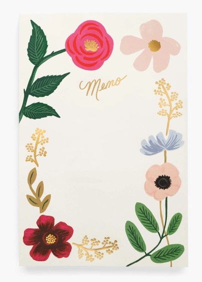 Wildflower Note Pad