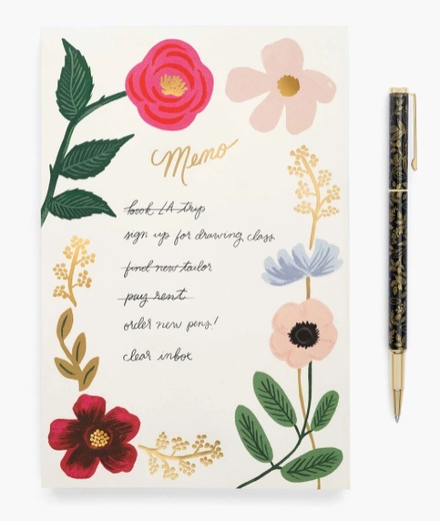 Wildflower Note Pad