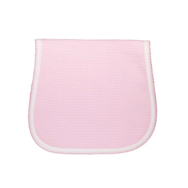 Pink Bubble Burp Cloth