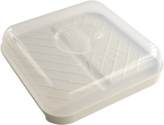 Nordic Ware Slanted Bacon Tray With Lid