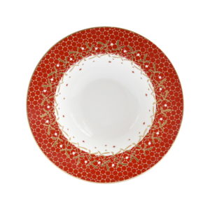 Bernardaud Noël Rim Soup Plate