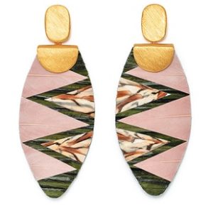 Brackish Electric Rogue Statement Earrings