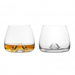Final Touch Whiskey Glass Set of 2