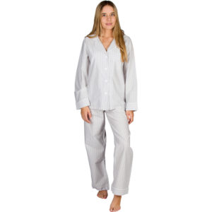 LUXXE Stripe PJ Set- Grey
