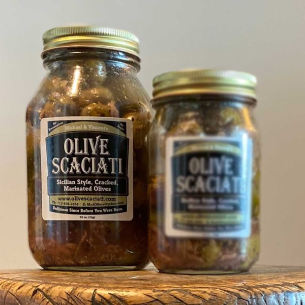Olive Scaciati Marinated Cracked Olives
