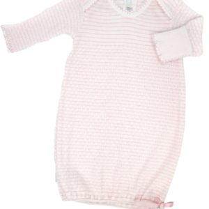 Paty Inc. Pink LS-Lap Shoulder Day Gown