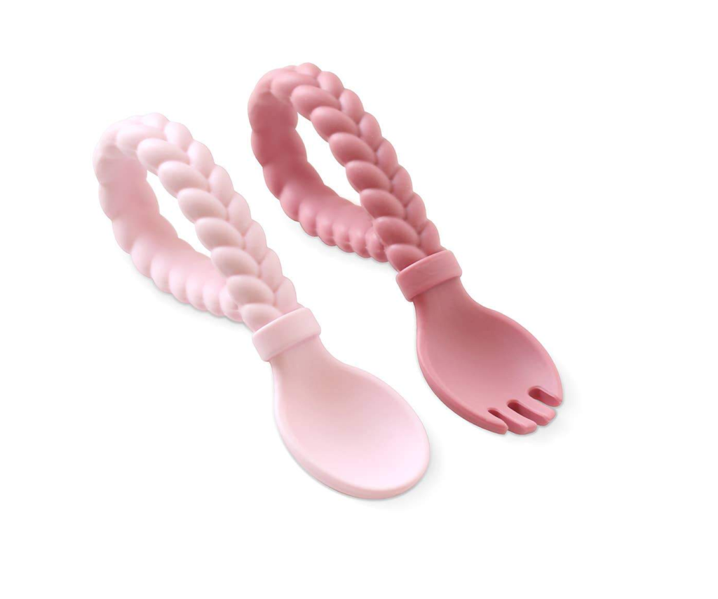 Itzy Ritzy Pink Sweetie Spoons