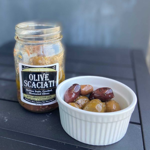 Olive Scaciati Marinated Cracked Olives