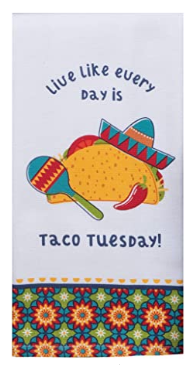 Kay Dee Designs Taco Tuesday Terry Towel