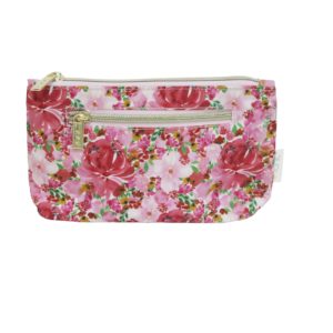TONIC Small Cosmetic Bag- Flourish Pink