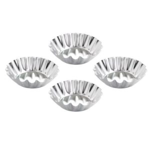 Mrs. Anderson's Baking Flutted Round Tarlet Mold 2.75in Set of 4