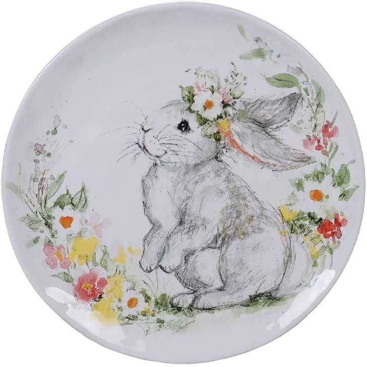 Sweet Bunny Dinner Plate