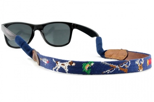 Smathers & Branson Southern Sportsman Needlepoint Sunglasses Strap