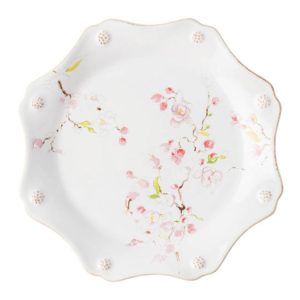 Juliska Berry & Thread Floral Sketch Cherry Blossom Salad/Dessert Plate