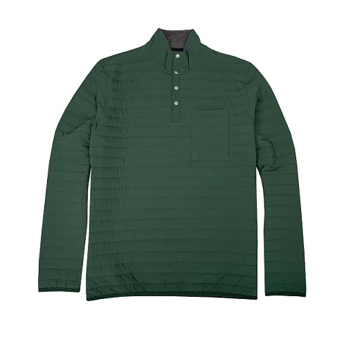 Onward Reserve Crosby Quilted Pullover  - Trekking Green