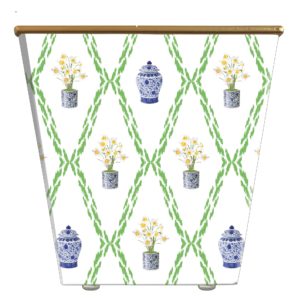 Daffodil Lattice Cachepot Candle