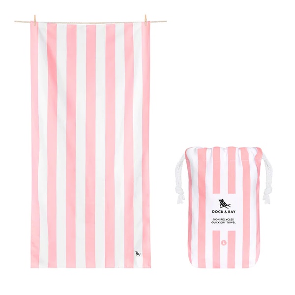 Quick Dry Towel - Malibu Pink